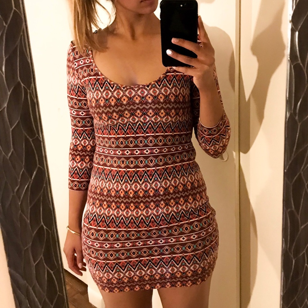 Forever 21 Tribal Mini Dress